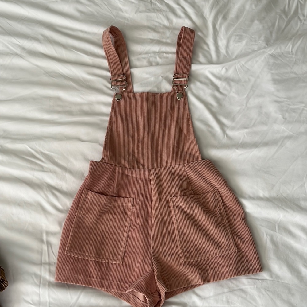 Showpo corduroy overall romper